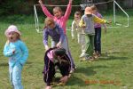Spotkanie dzieci i rycerzy w Zaborze Wielkim