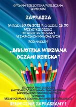 Zapraszamy na zajęcia w bibliotece!