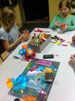 Zajęcia na świetlicy w Białkowie