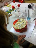 Zajęcia na świetlicy w Białkowie